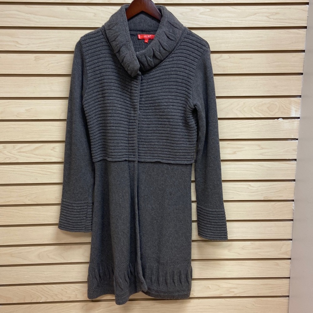 Lo Ri women long sweater coat made in Italy size Medium
